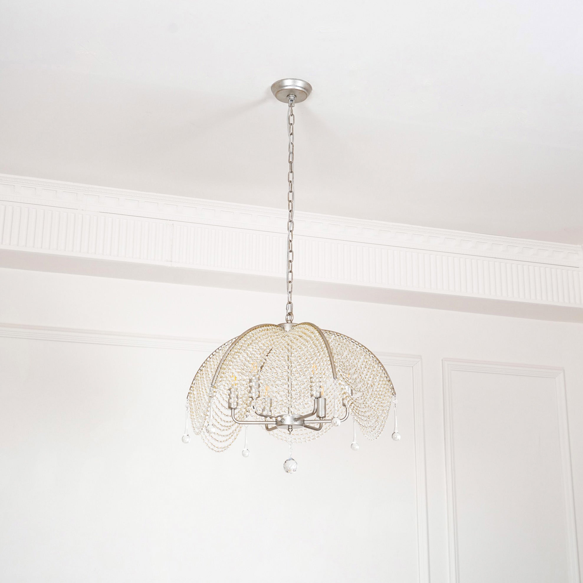 Ulsilus Elegance Style Beads Crystal Chandelier - Letslighting