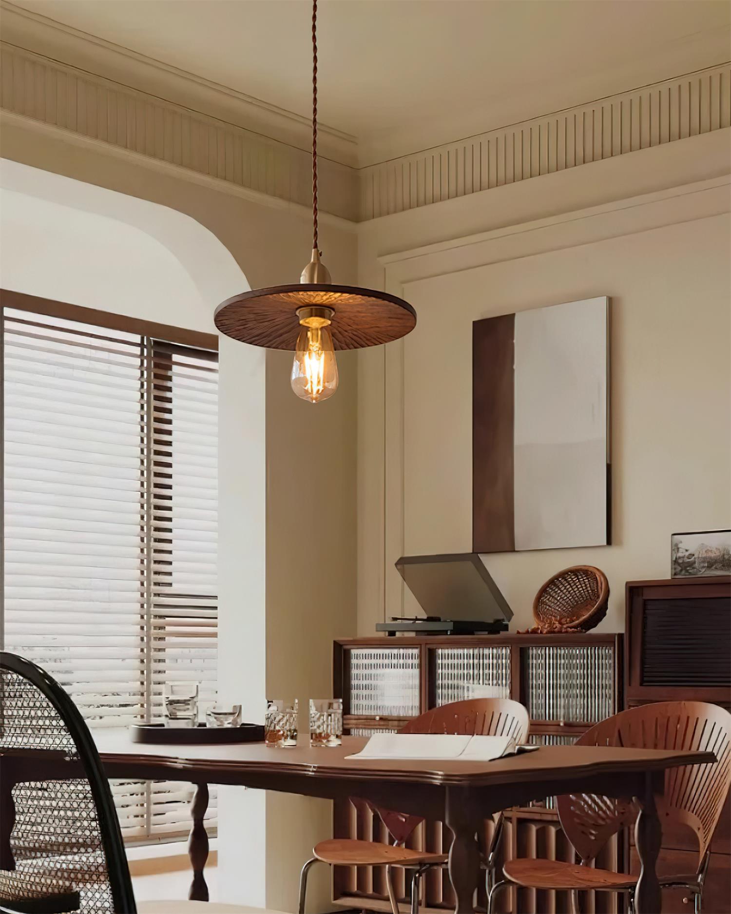 Rei Wood Pendant Lamp - Letslighting