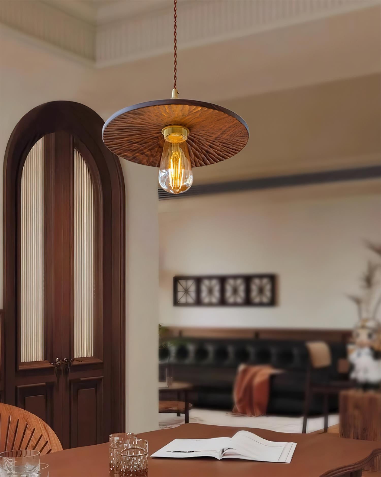 Rei Wood Pendant Lamp - Letslighting