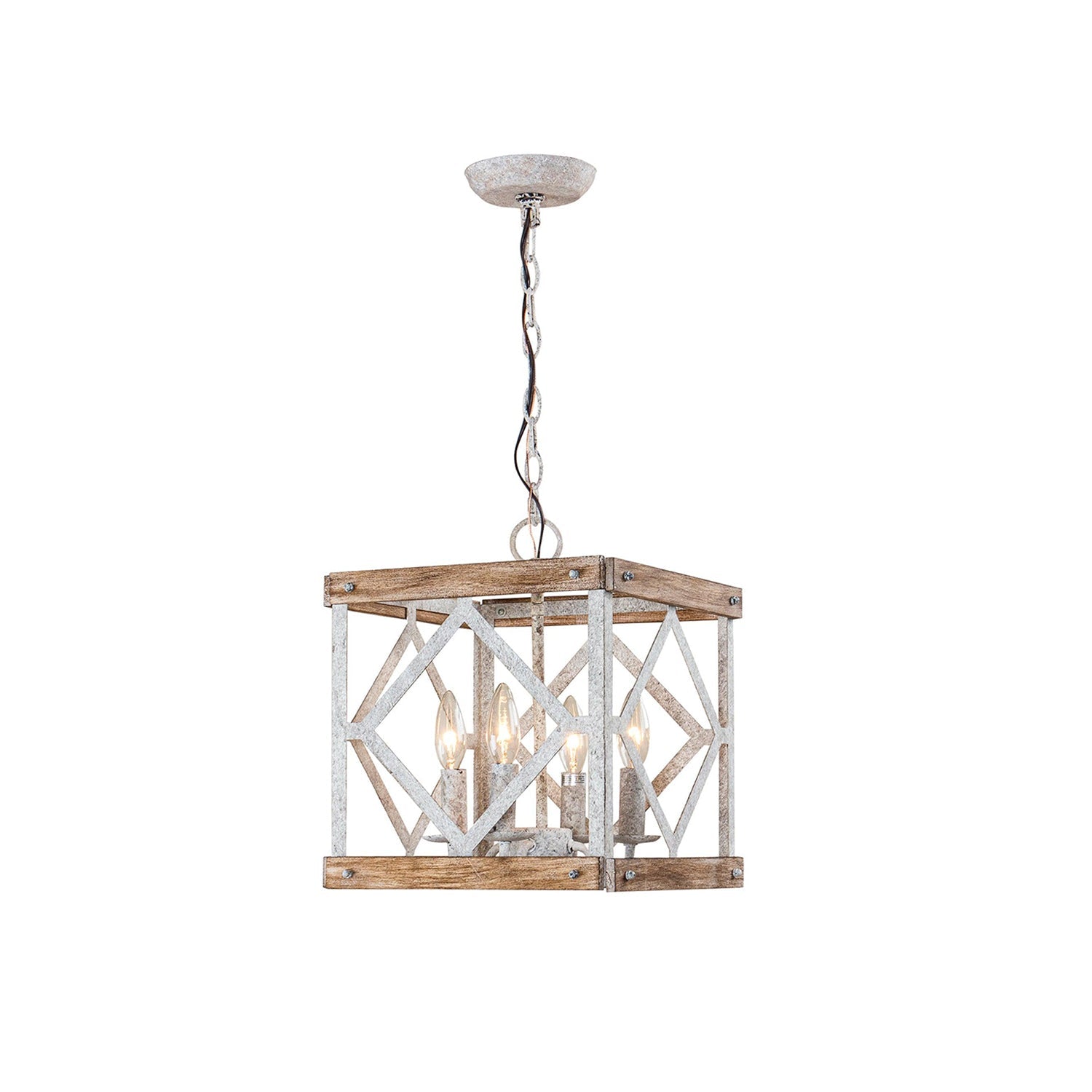 Zelaeora Individual Creativity 4 - Light Wooden Pendant Lamp - Letslighting