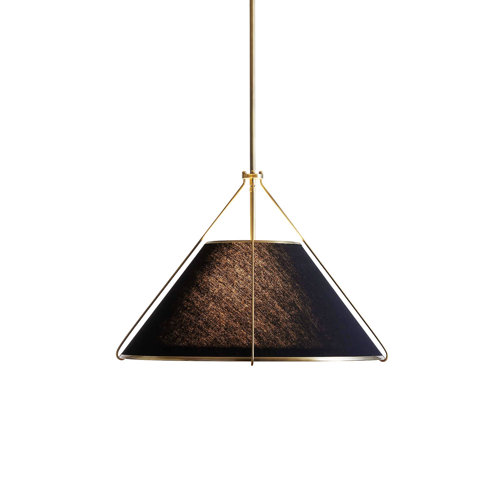 Voloraris Vintage Industrial Conical Fabric Pendant Lamp - Letslighting