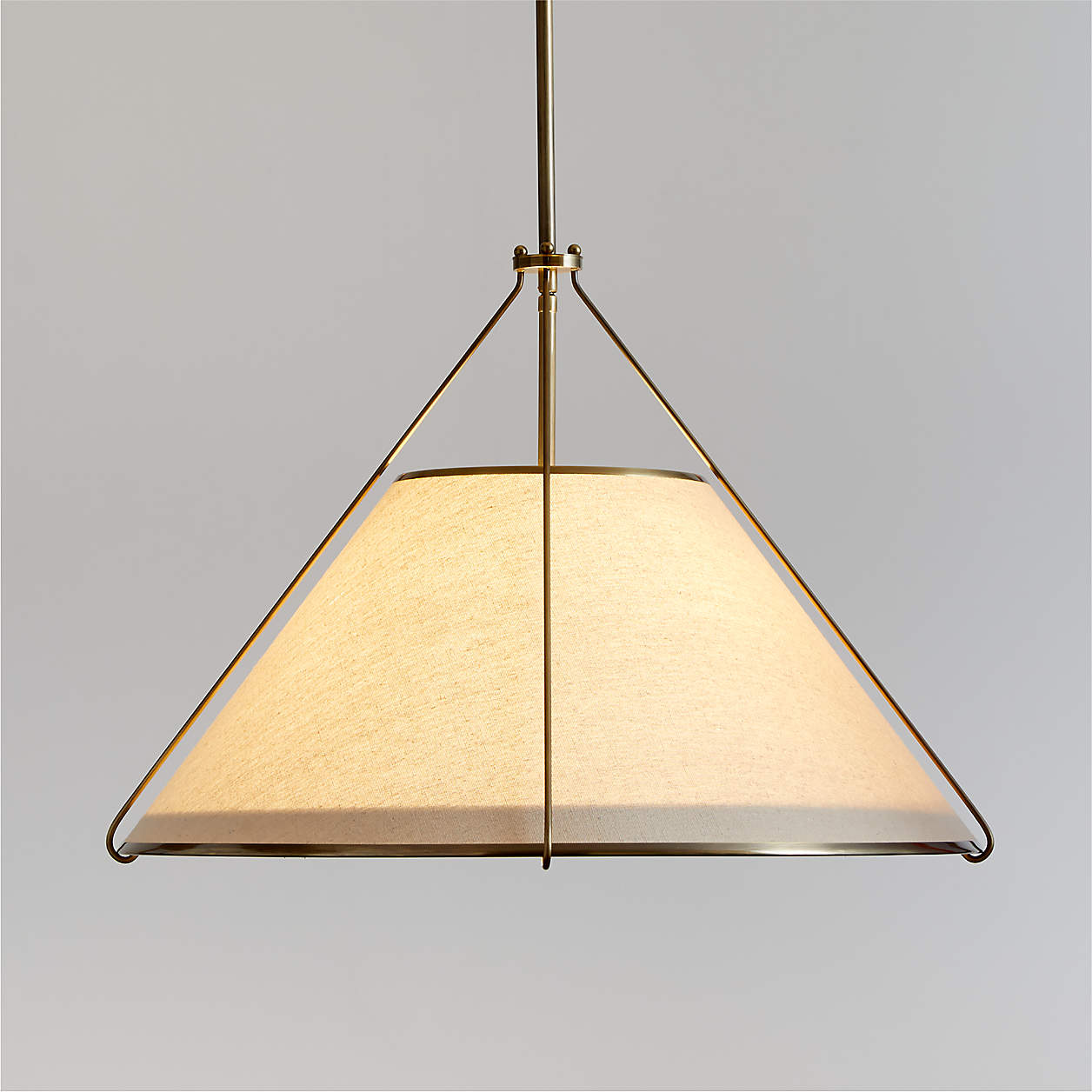 Voloraris Vintage Industrial Conical Fabric Pendant Lamp - Letslighting