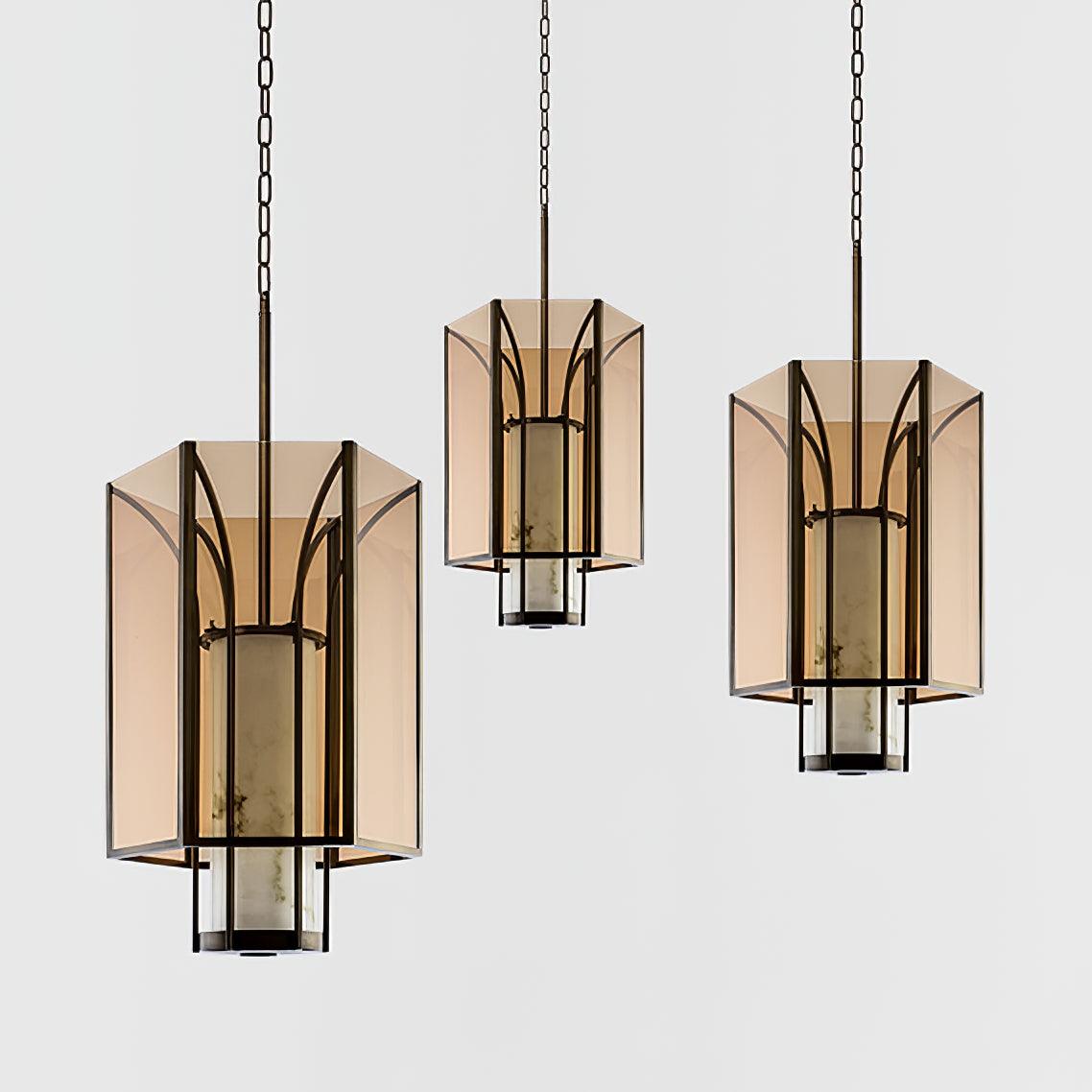 Sysila  Alabaster Pendant Light