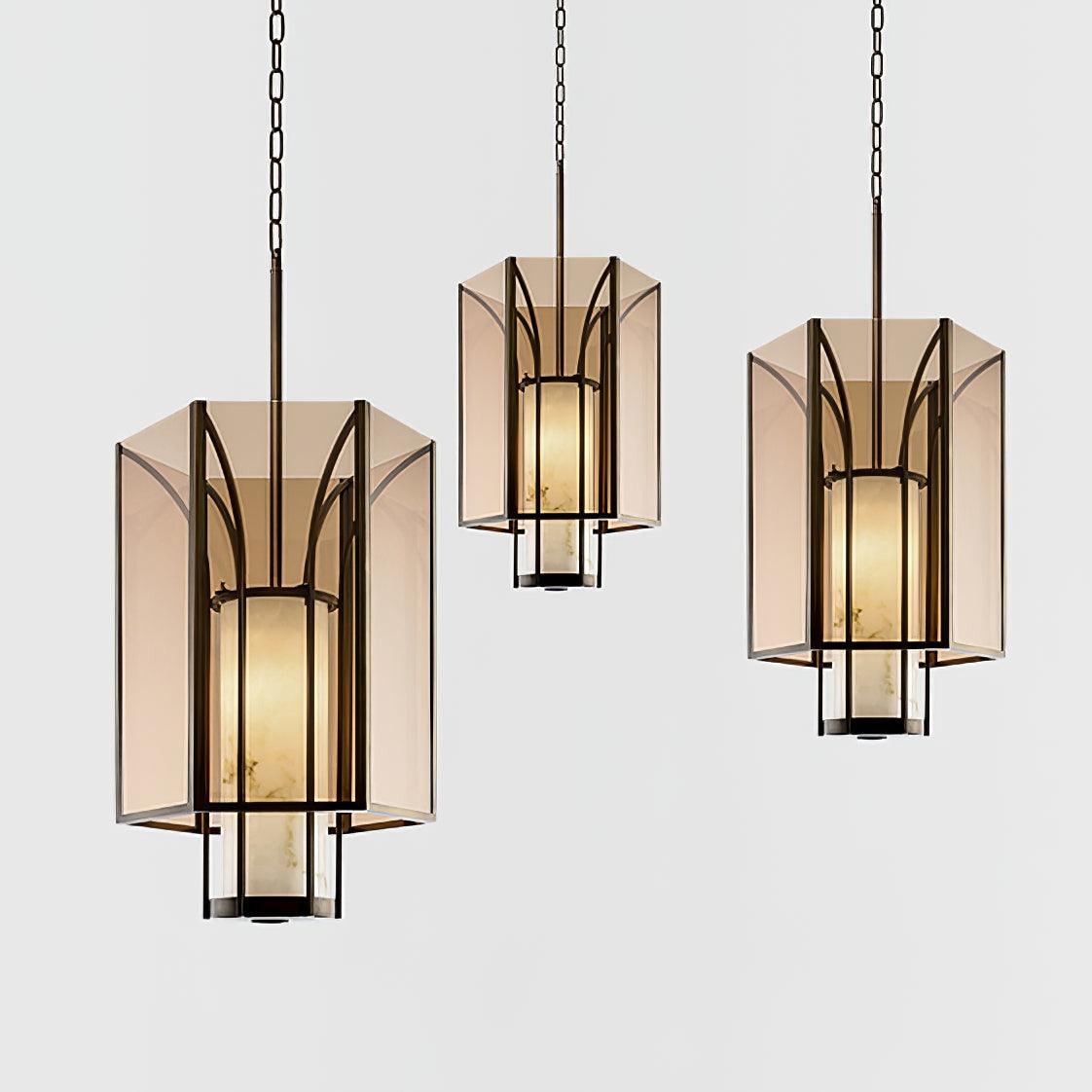 Sysila  Alabaster Pendant Light