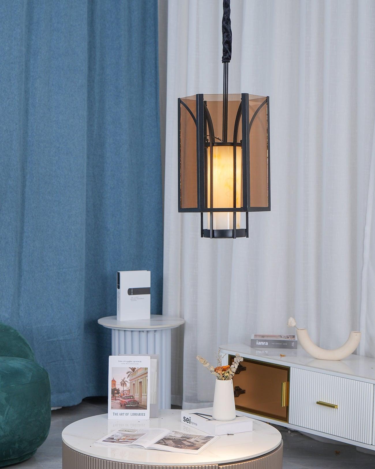 Sysila  Alabaster Pendant Light