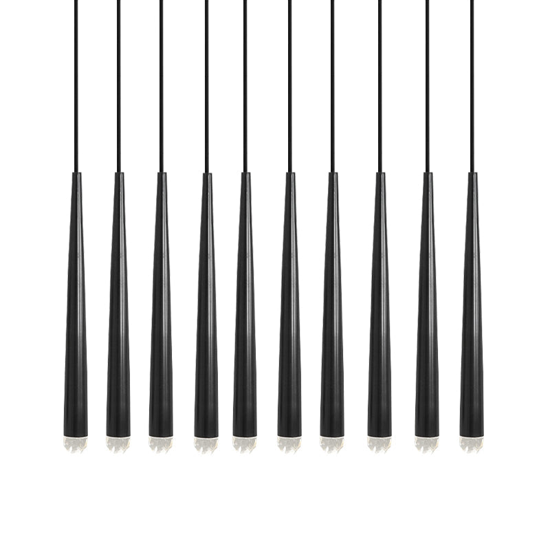 Chandelier with Polished Brass and Crystal Shades Minimalist - Letslighting