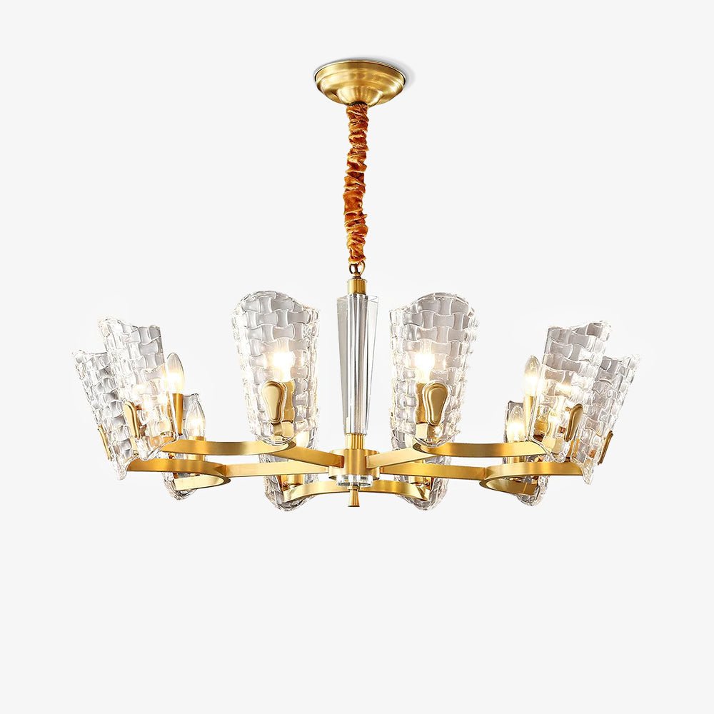 Radiant Luxury Brass Chandelier - Letslighting