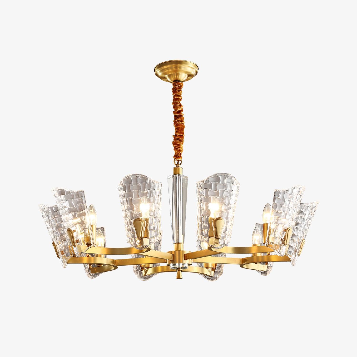 Radiant Luxury Brass Chandelier - Letslighting