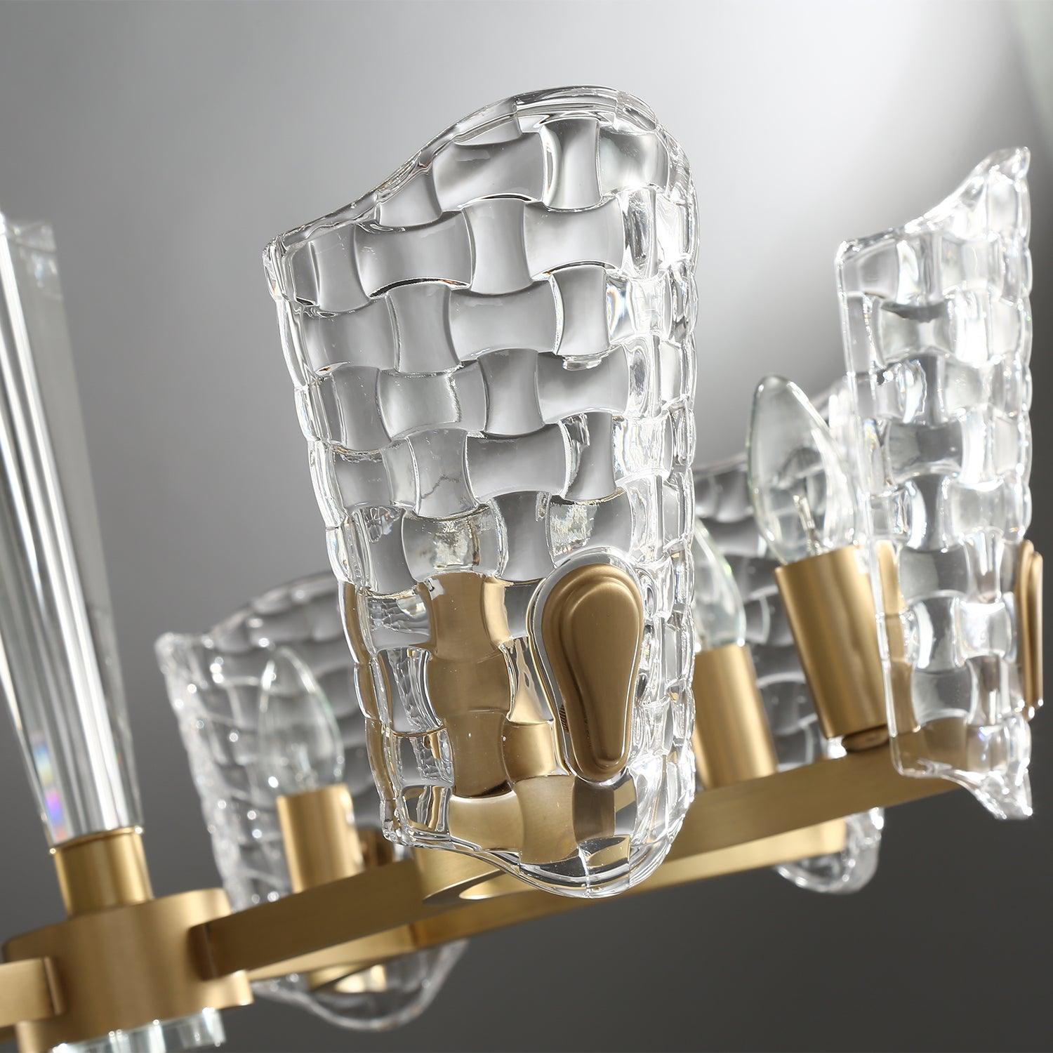 Radiant Luxury Brass Chandelier - Letslighting