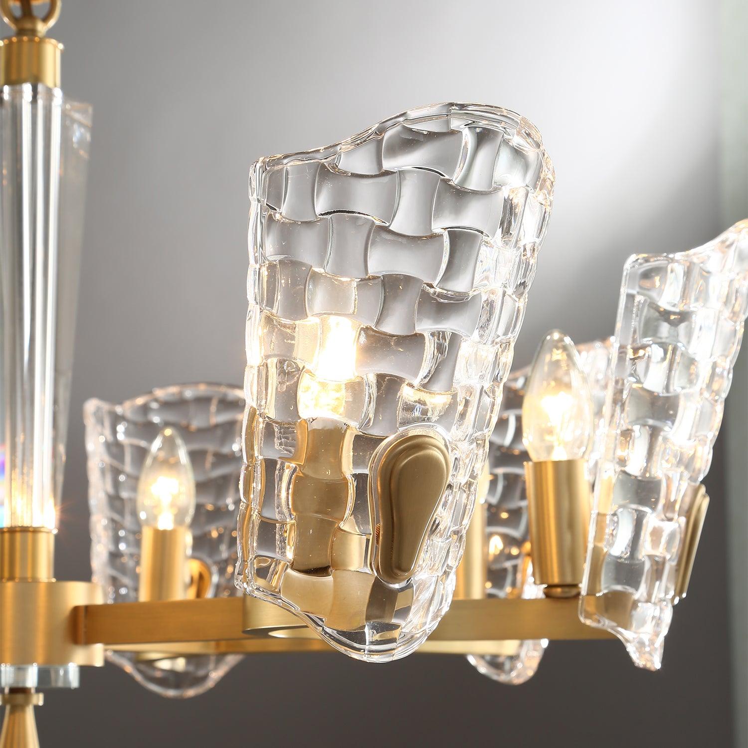 Radiant Luxury Brass Chandelier - Letslighting