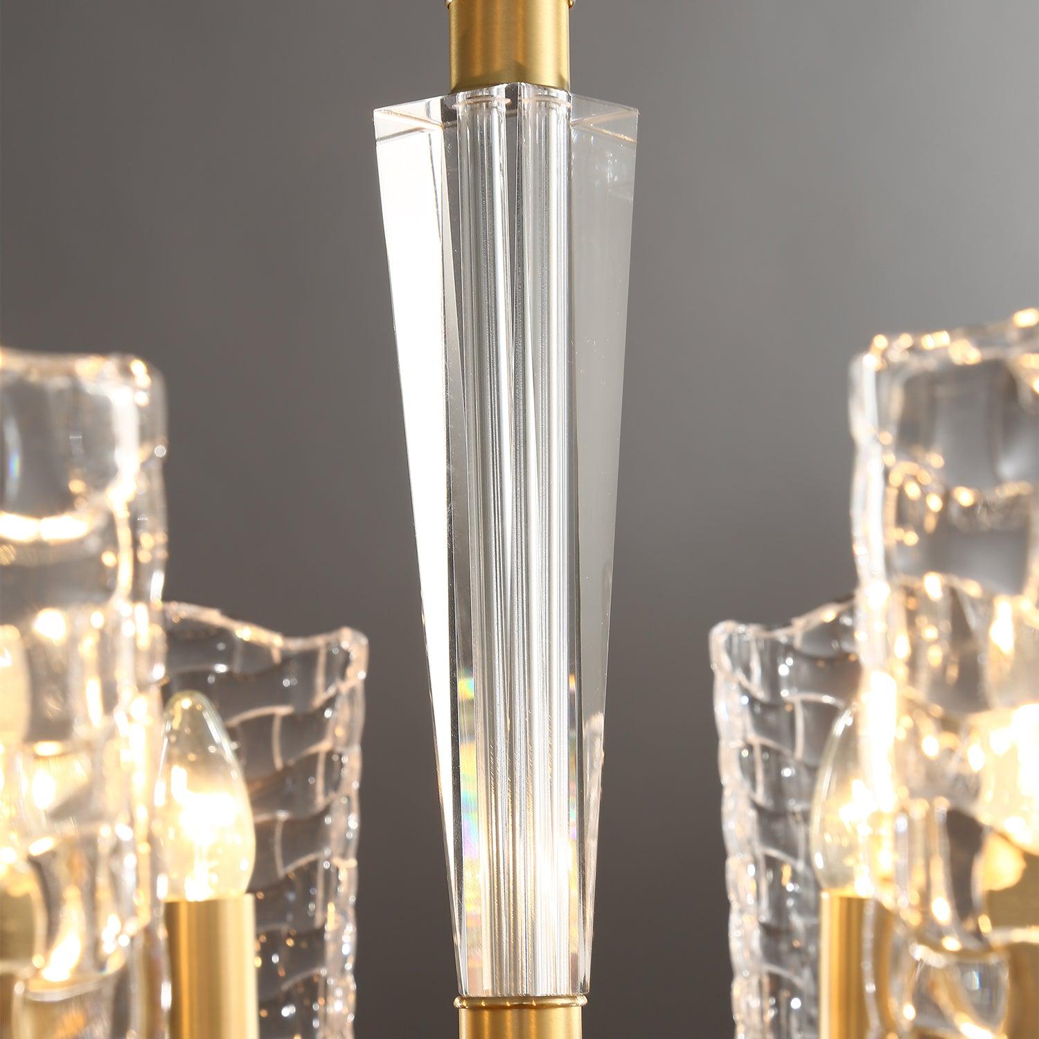 Radiant Luxury Brass Chandelier - Letslighting