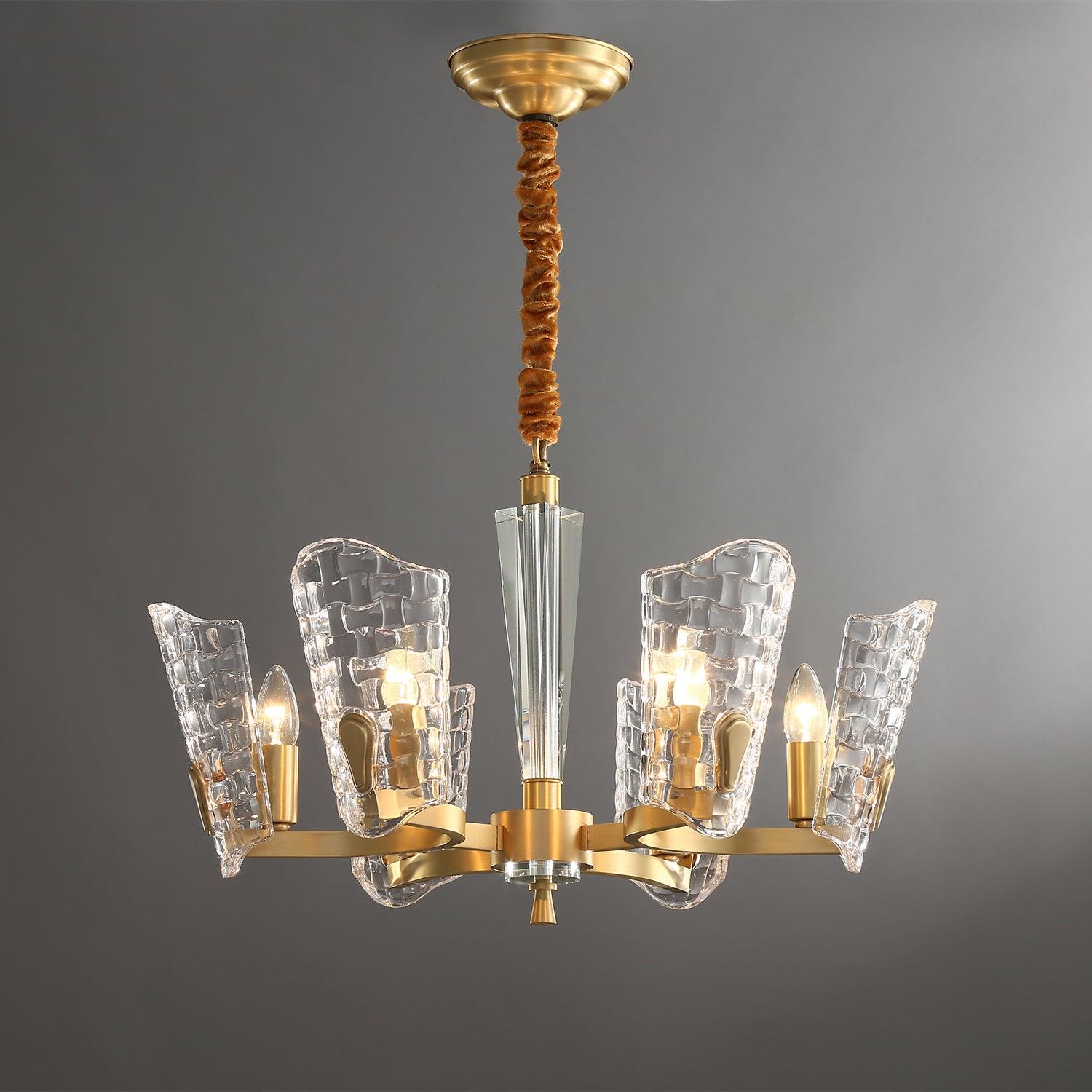 Radiant Luxury Brass Chandelier - Letslighting