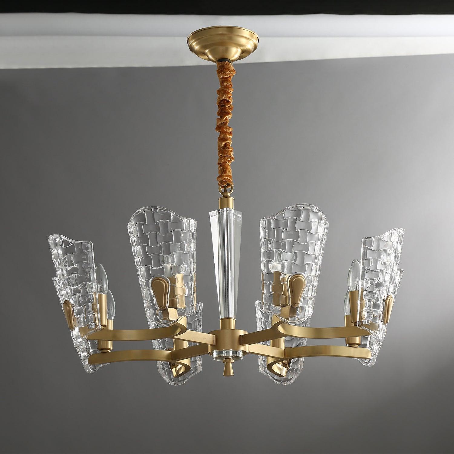 Radiant Luxury Brass Chandelier - Letslighting