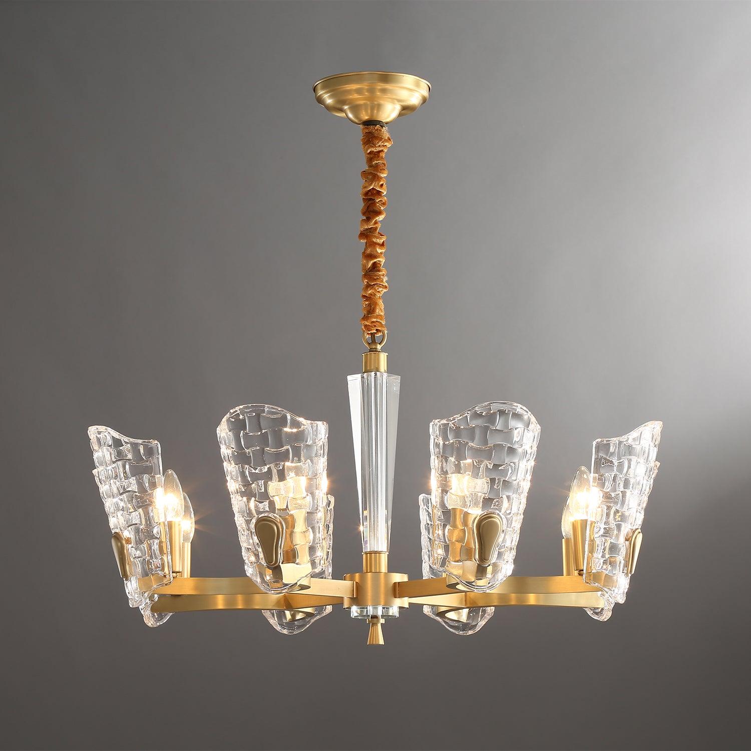 Radiant Luxury Brass Chandelier - Letslighting