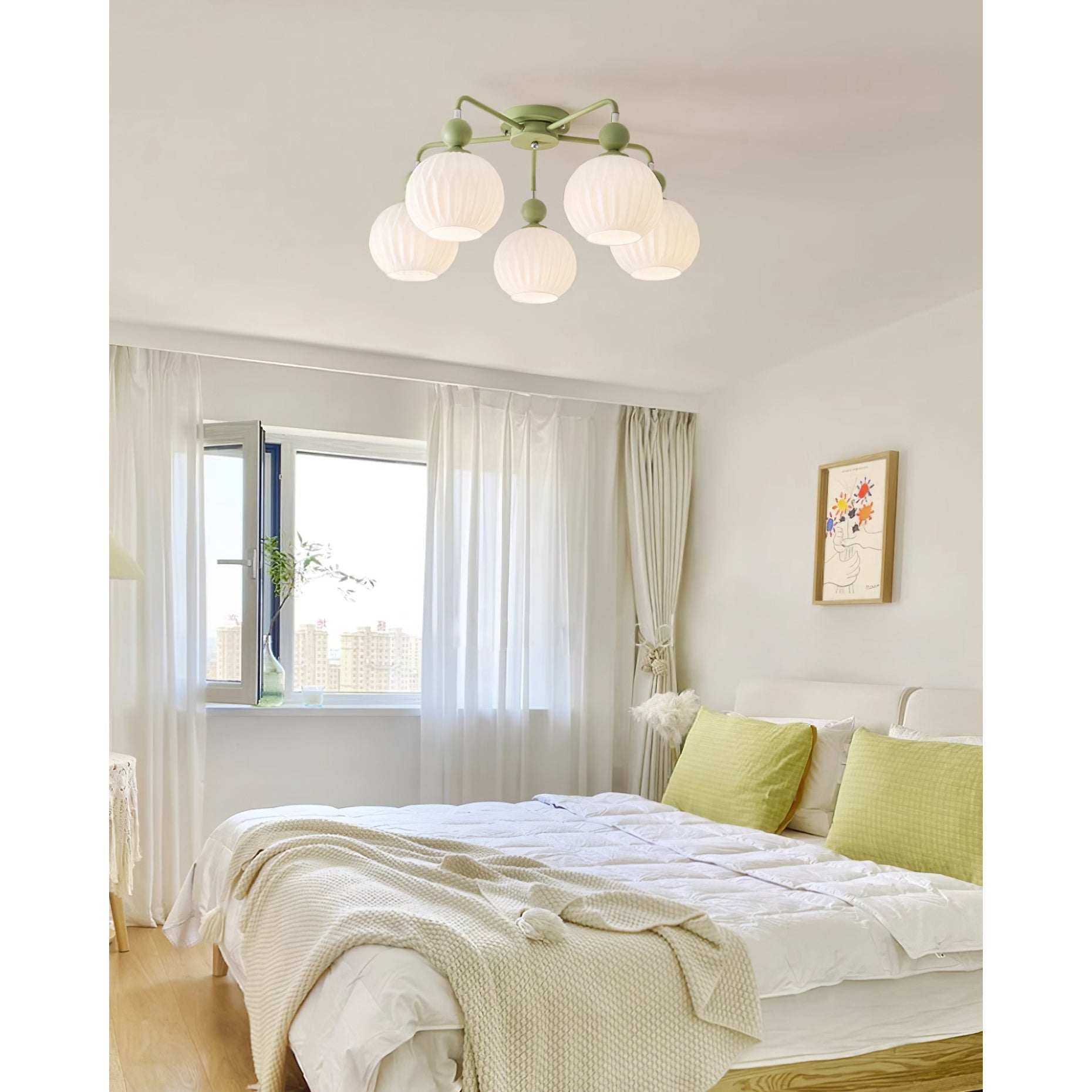 Elveneth Individual Creativity Glass Ceiling Lamp - Letslighting