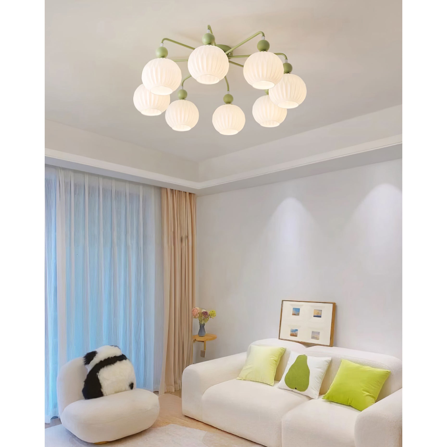 Elveneth Individual Creativity Glass Ceiling Lamp - Letslighting