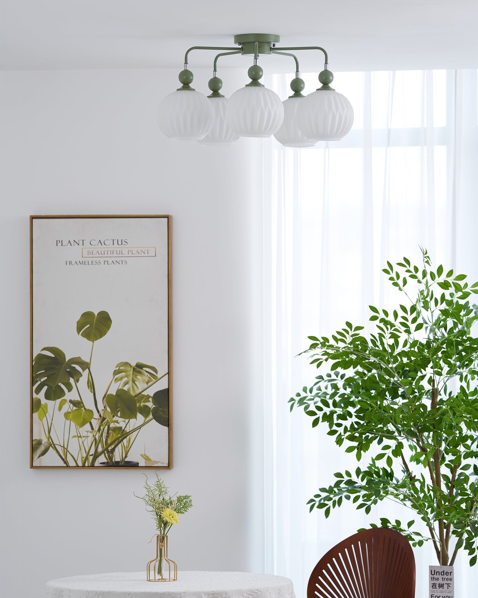 Viphaan Nordic Ceramic ceiling lamp - Letslighting