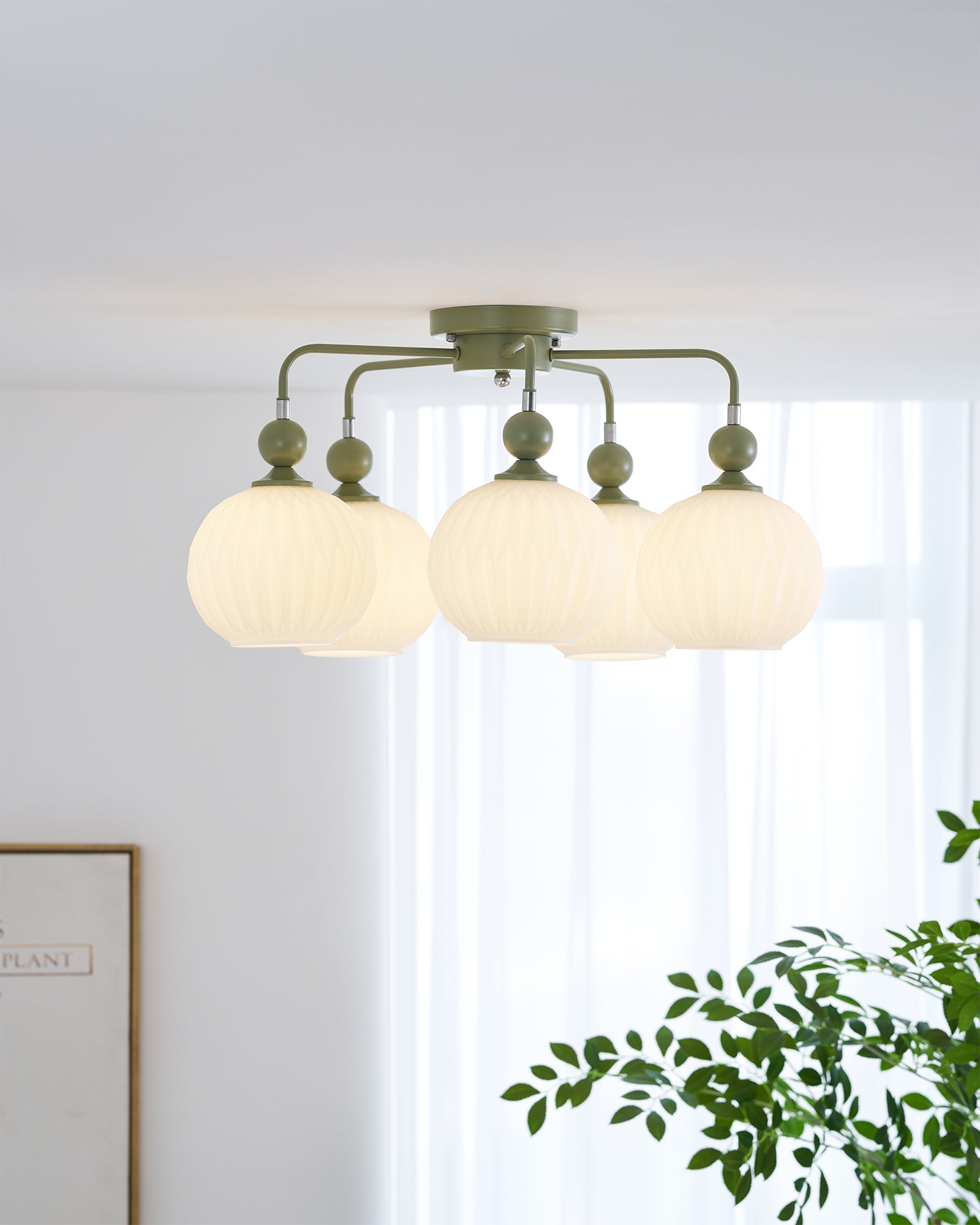 Viphaan Nordic Ceramic ceiling lamp - Letslighting