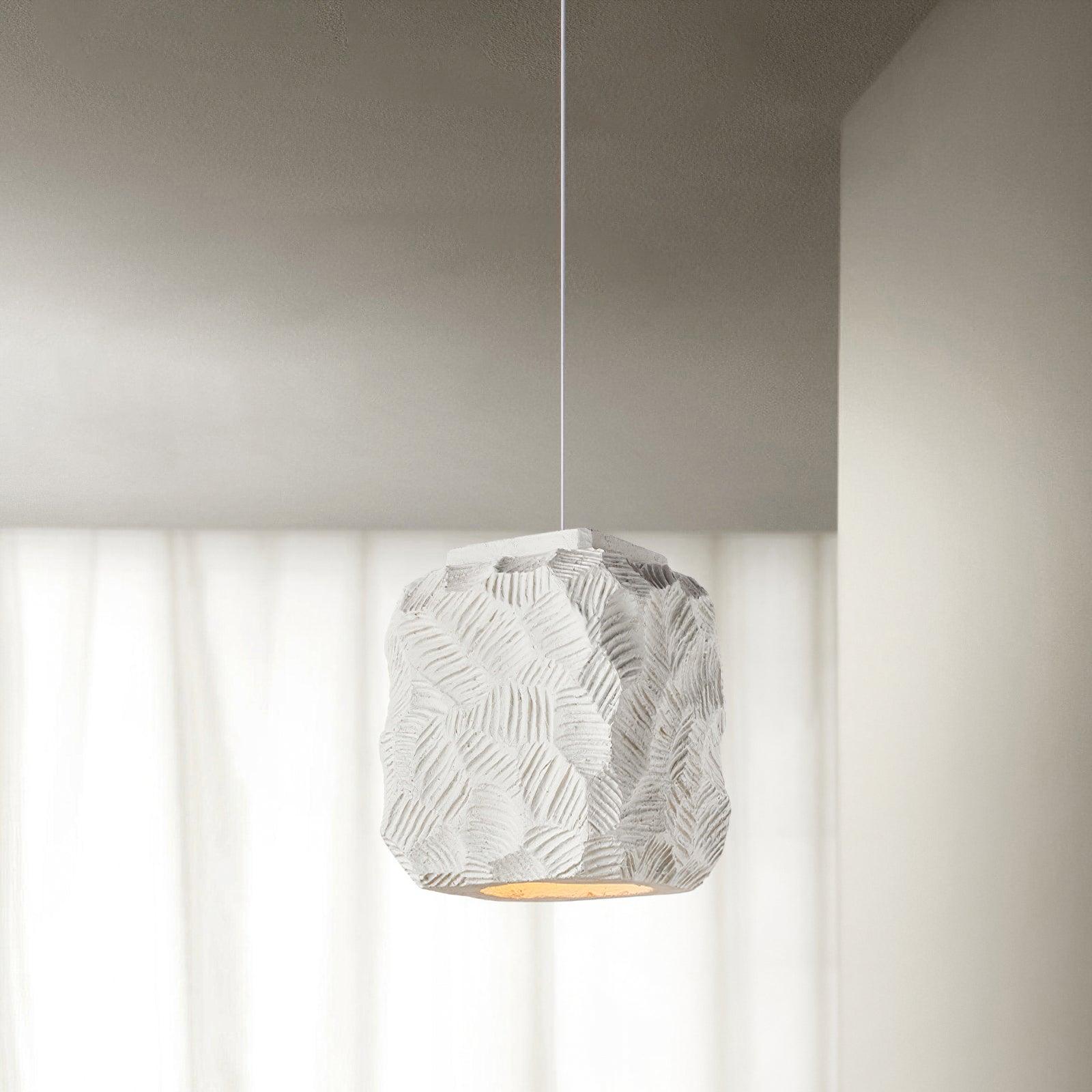 Olsilel Individual Creativity Geometry Resin Pendant Lamp - Letslighting