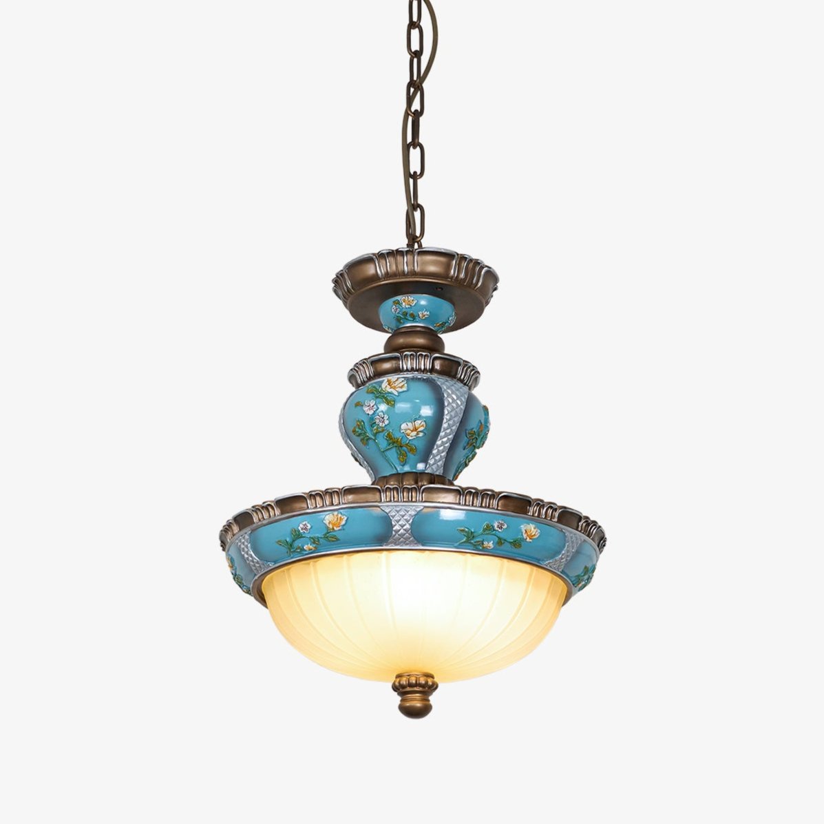 Floralis Retro Resin Pendant Light - Letslighting