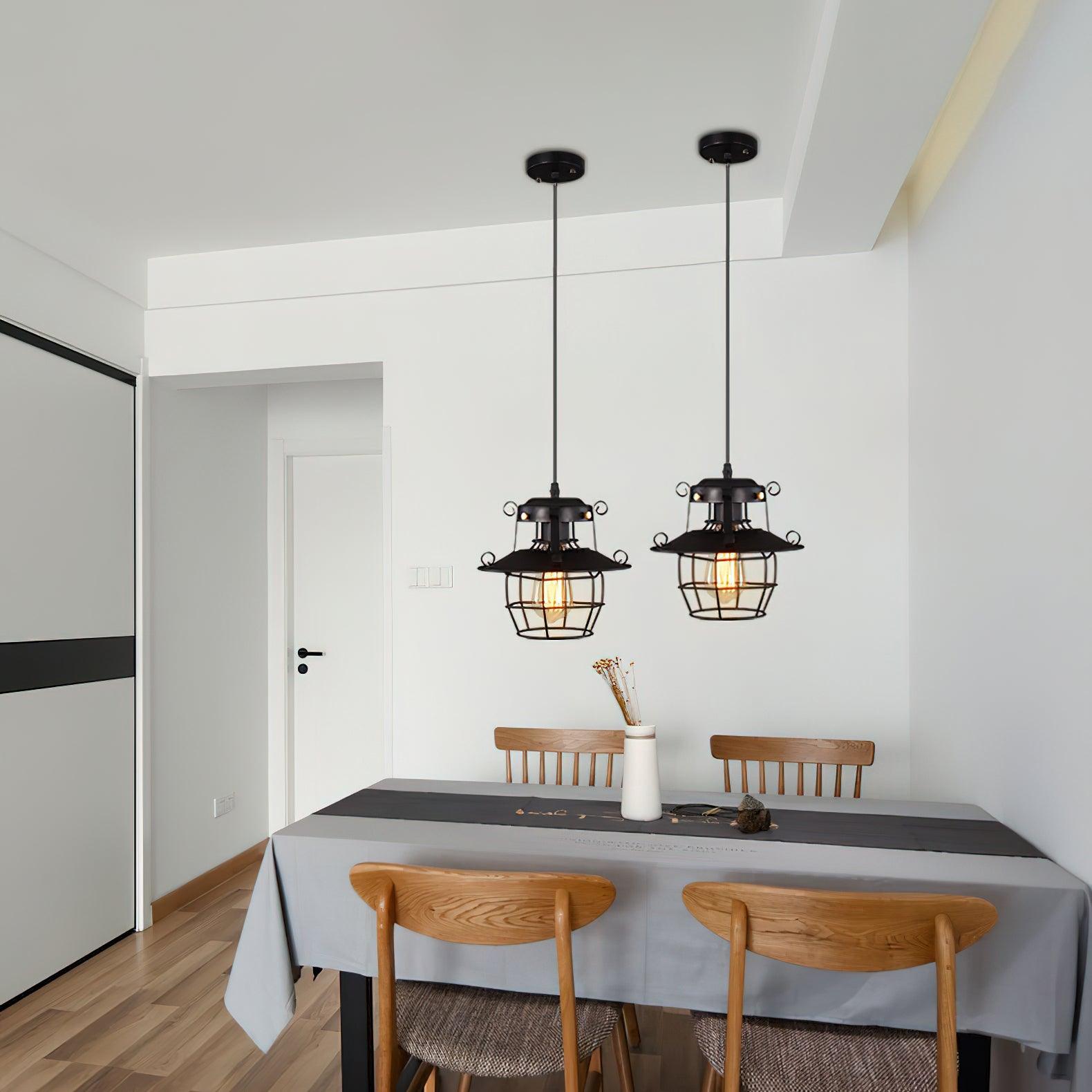 Harbor Vintage Birdcage Pendant Light - Letslighting