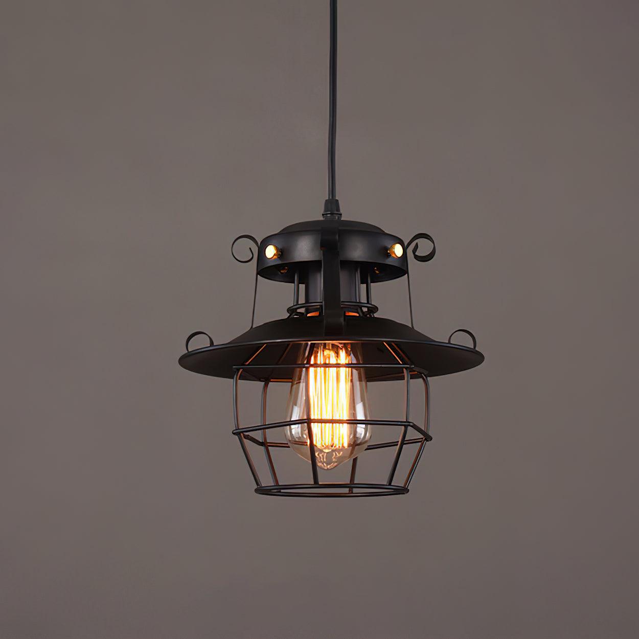 Harbor Vintage Birdcage Pendant Light - Letslighting
