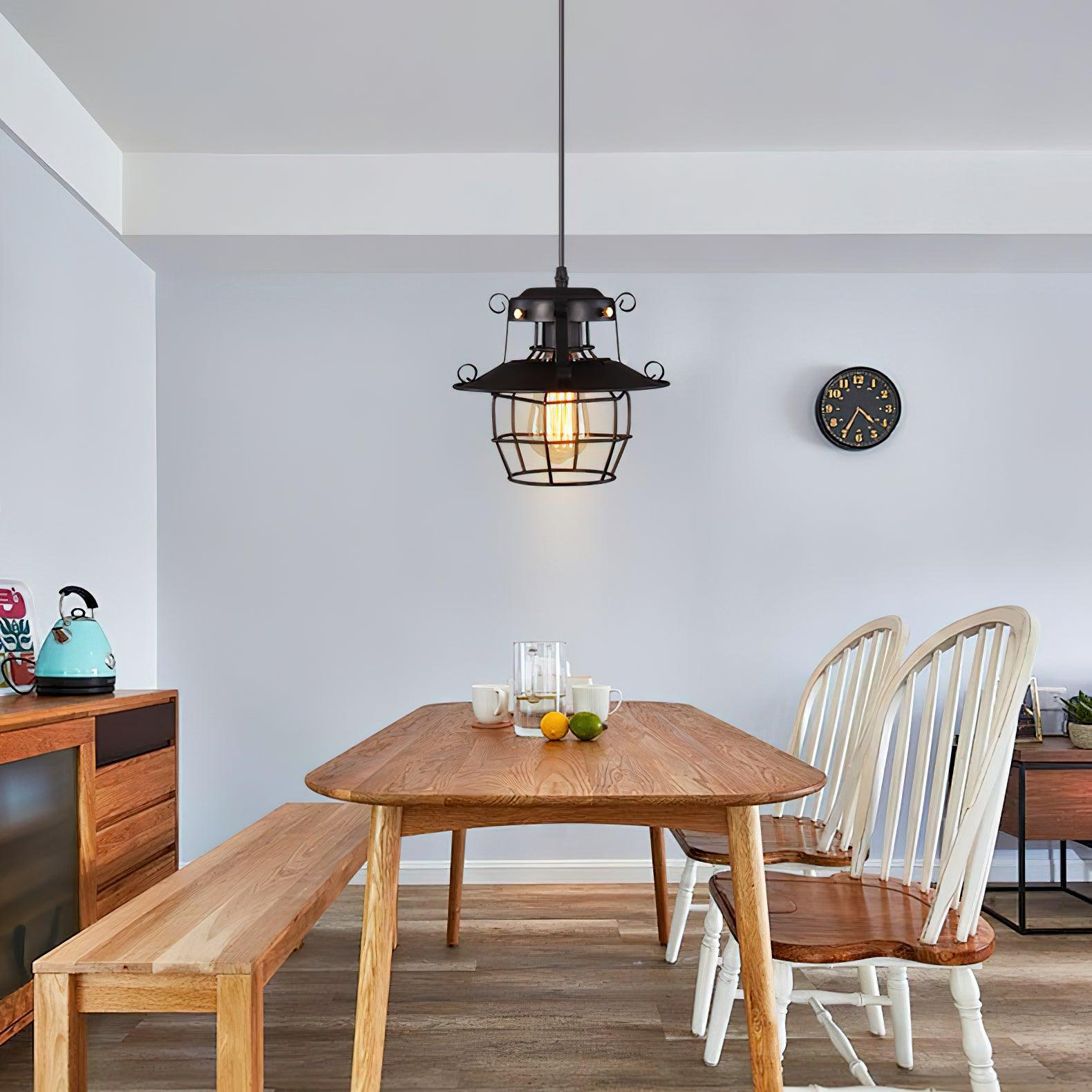Harbor Vintage Birdcage Pendant Light - Letslighting