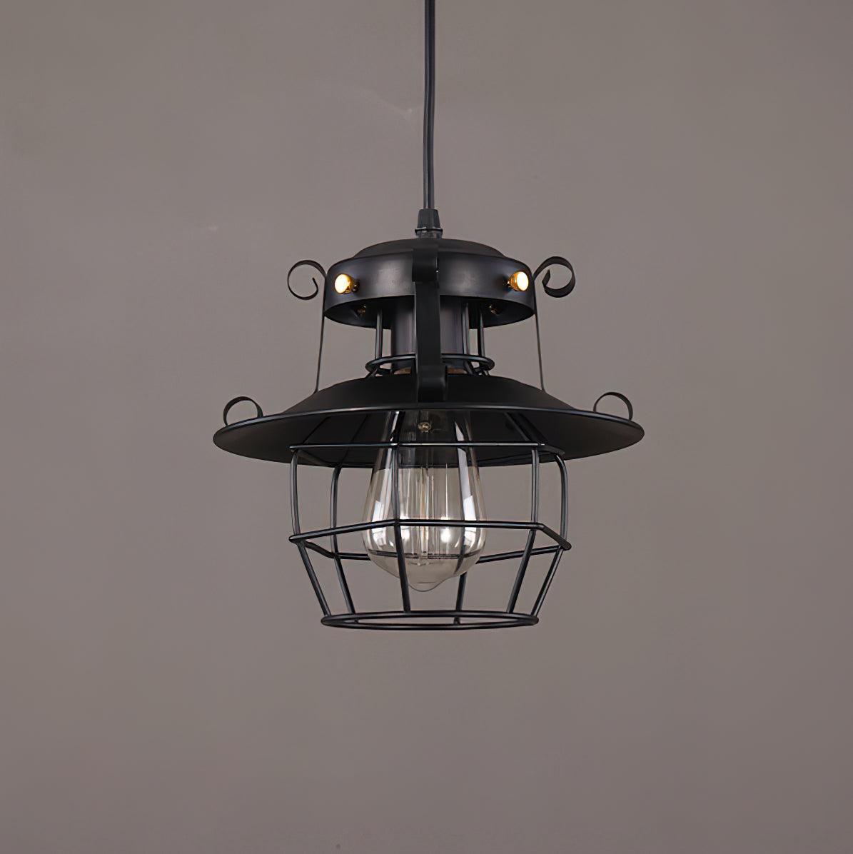 Harbor Vintage Birdcage Pendant Light - Letslighting