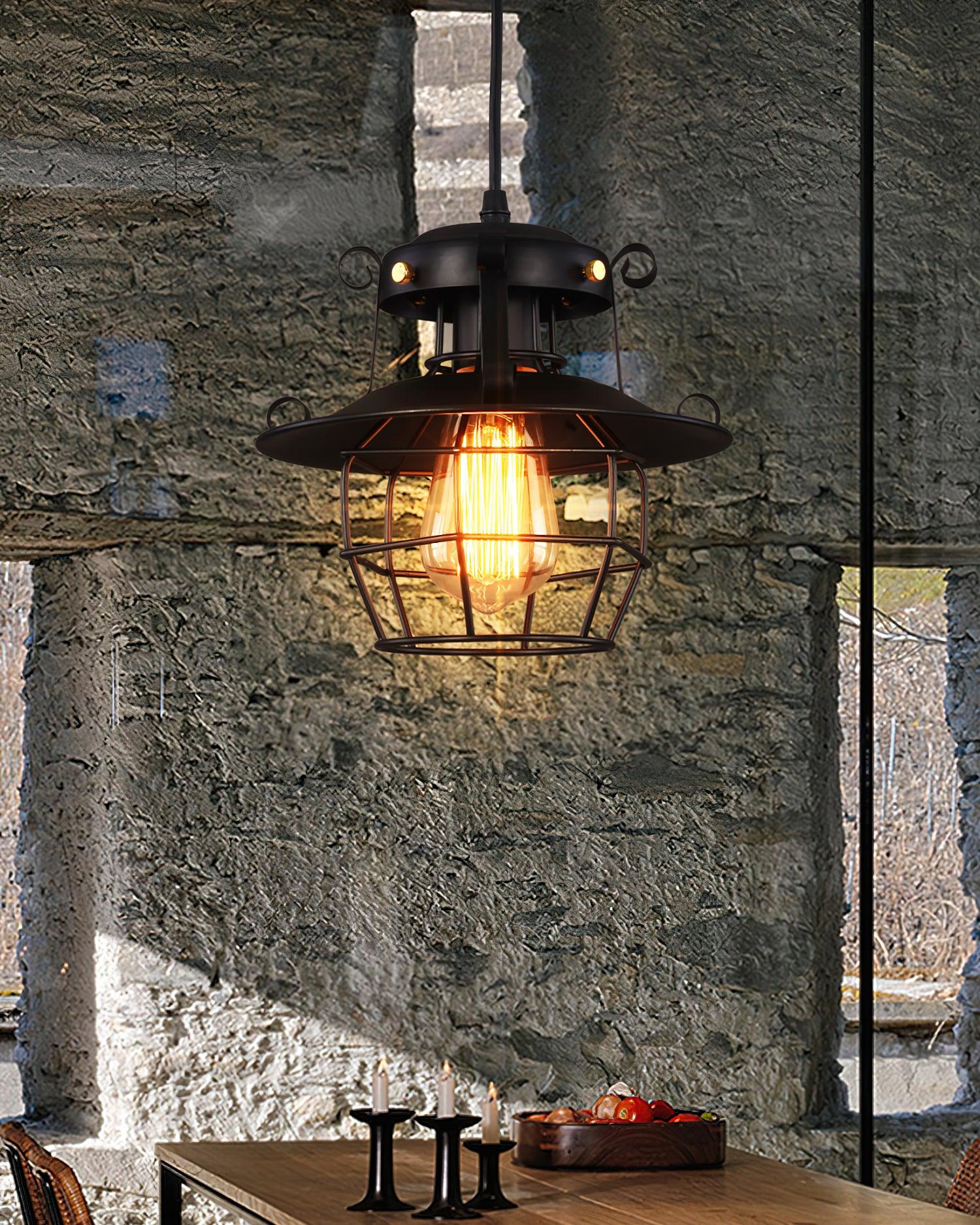 Harbor Vintage Birdcage Pendant Light - Letslighting