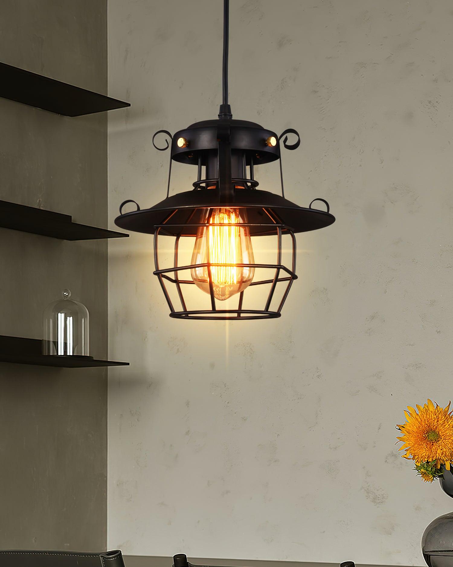 Harbor Vintage Birdcage Pendant Light - Letslighting