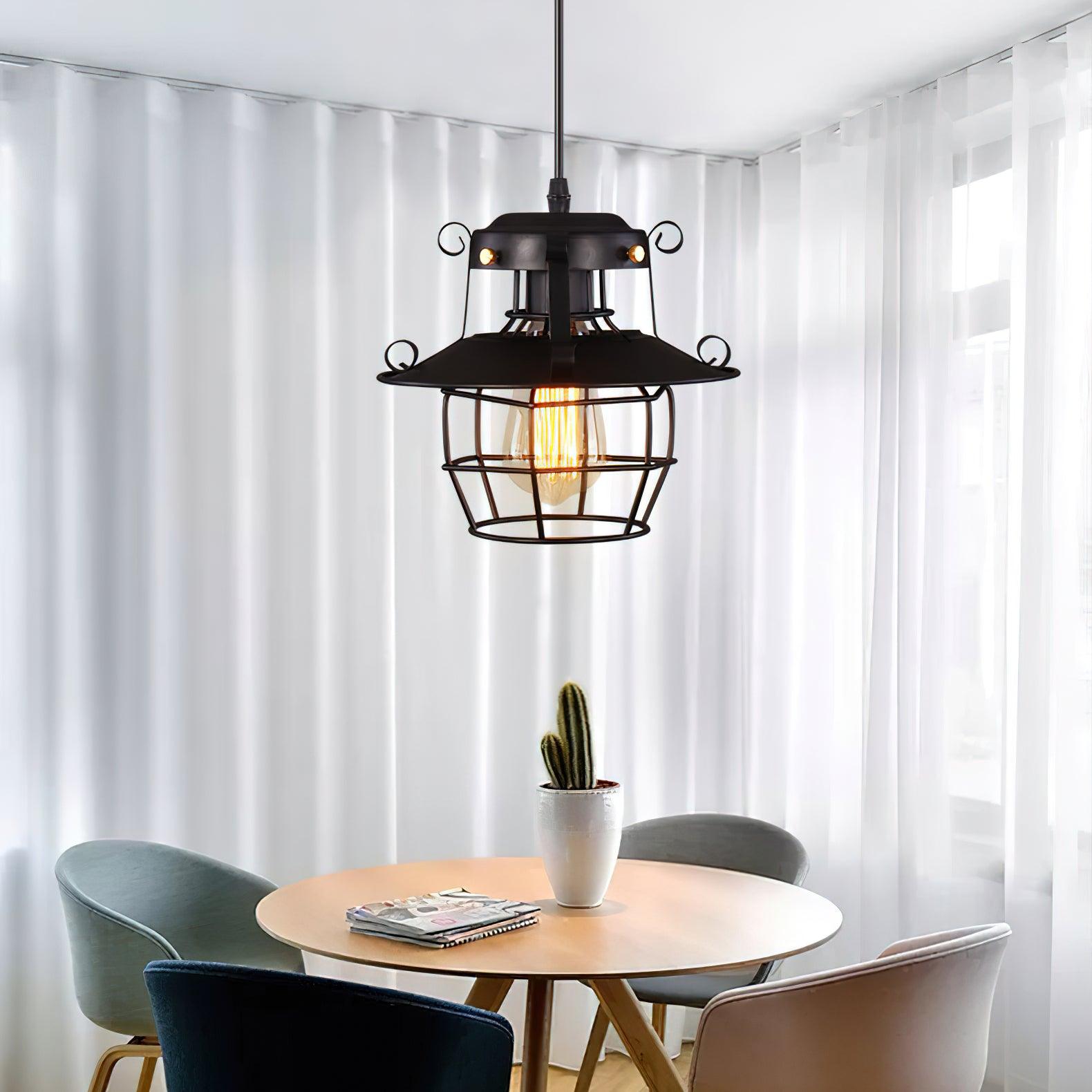 Harbor Vintage Birdcage Pendant Light - Letslighting