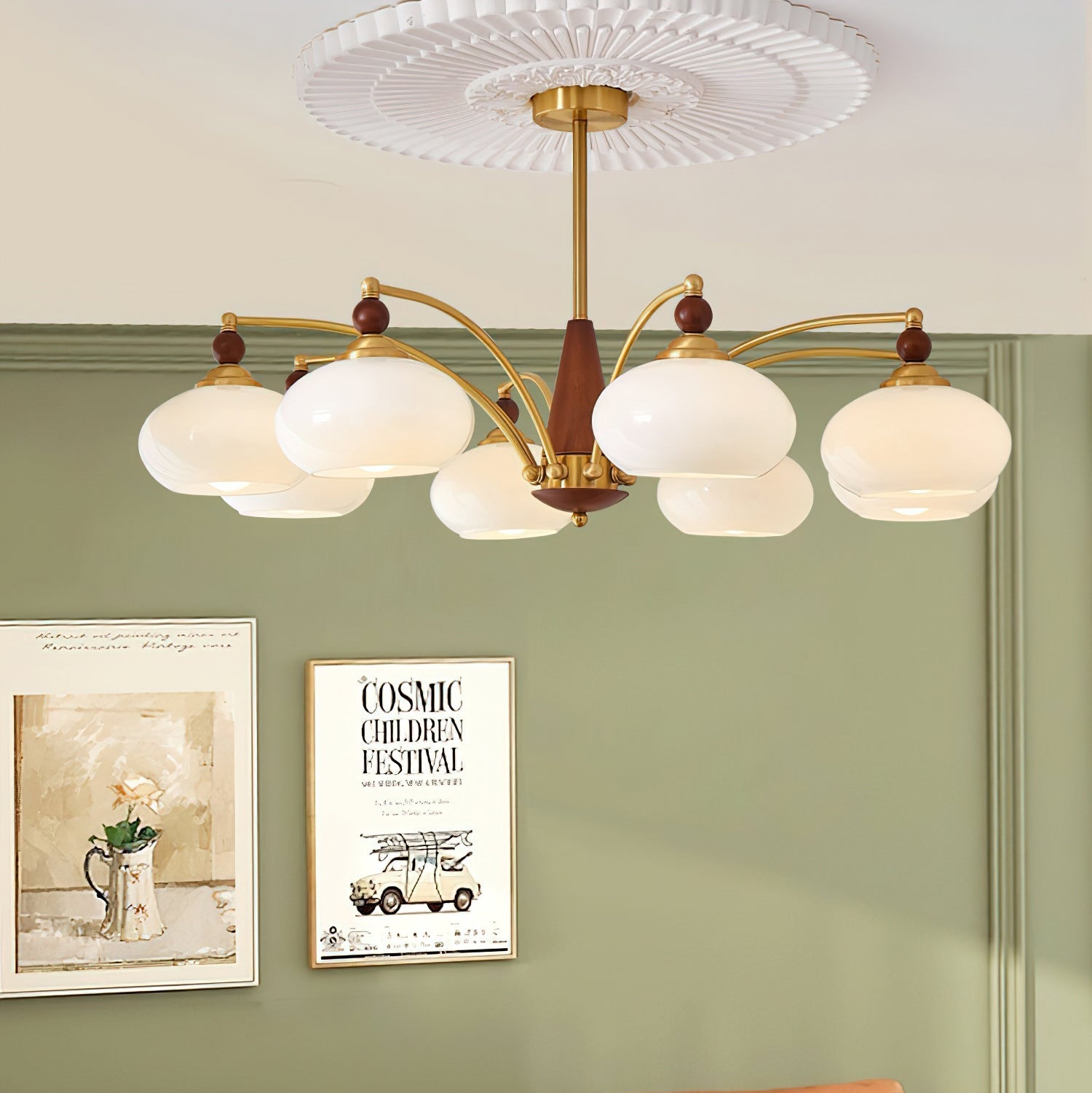 Valentina Retro  Chandelier Cluster