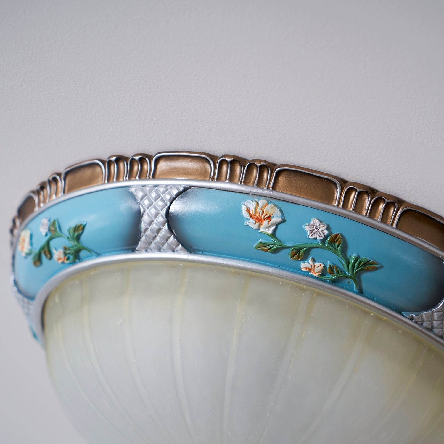 Solara Ceiling Lamp Floral Recessed Vintage - Letslighting