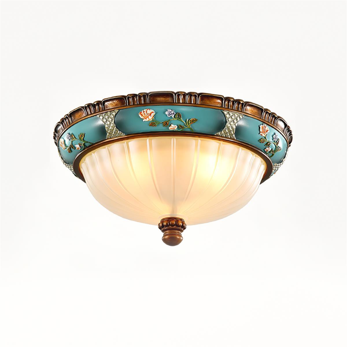 Solara Ceiling Lamp Floral Recessed Vintage - Letslighting