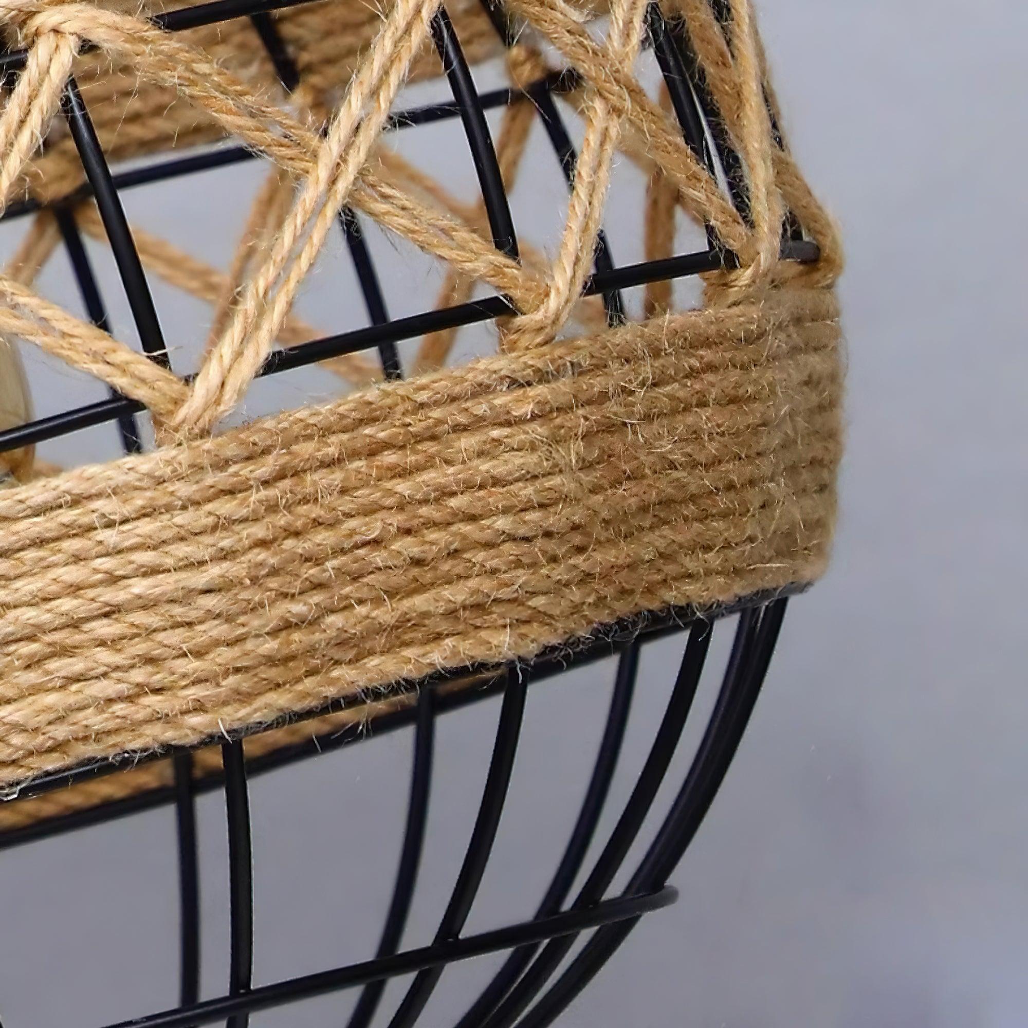 Evliran Retro Hemp Rope Interesting Pendant Light - Letslighting