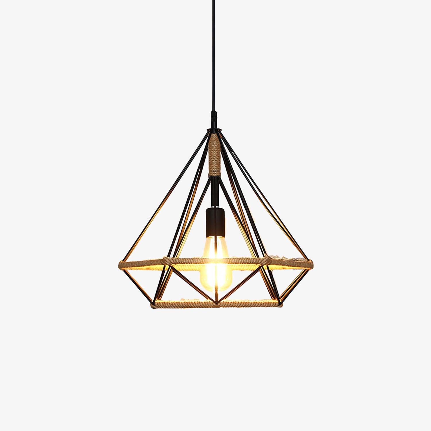Evliran Retro Hemp Rope Interesting Pendant Light - Letslighting