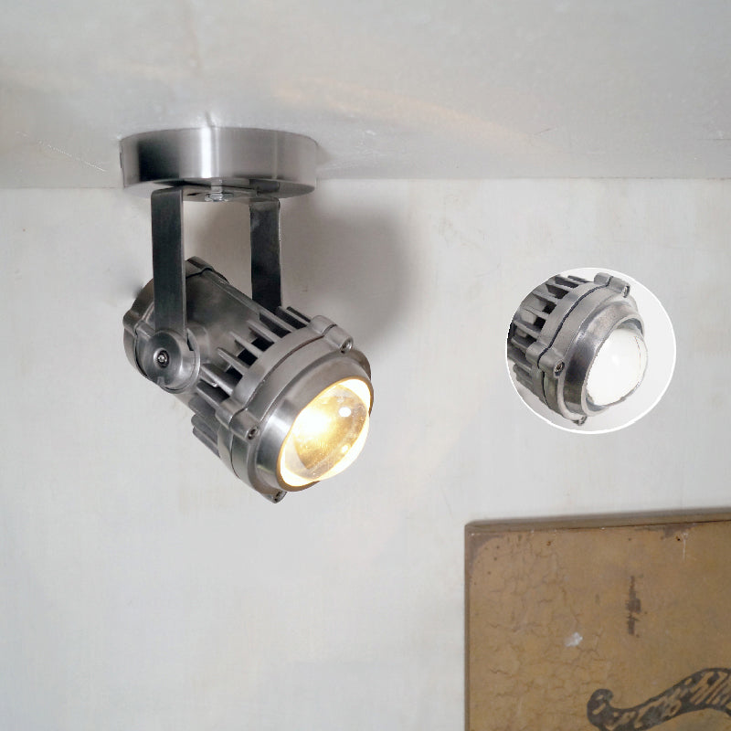 Ivinan Retro Industrial Glass Spotlight - Letslighting