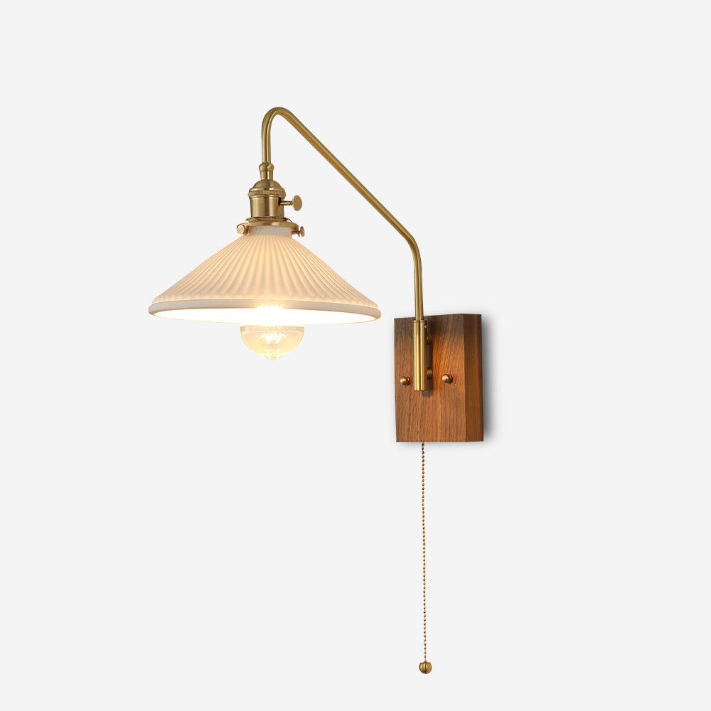 Fayel Pleated Shade Wall Lamp - Letslighting