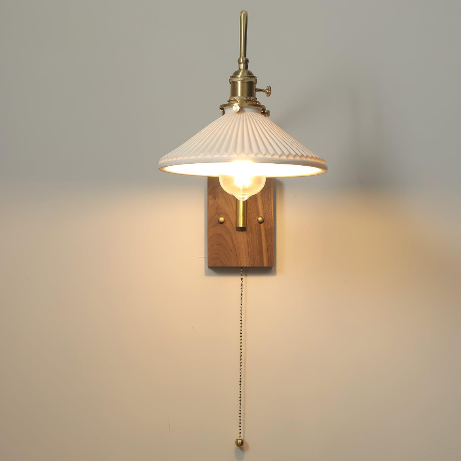 Fayel Pleated Shade Wall Lamp - Letslighting
