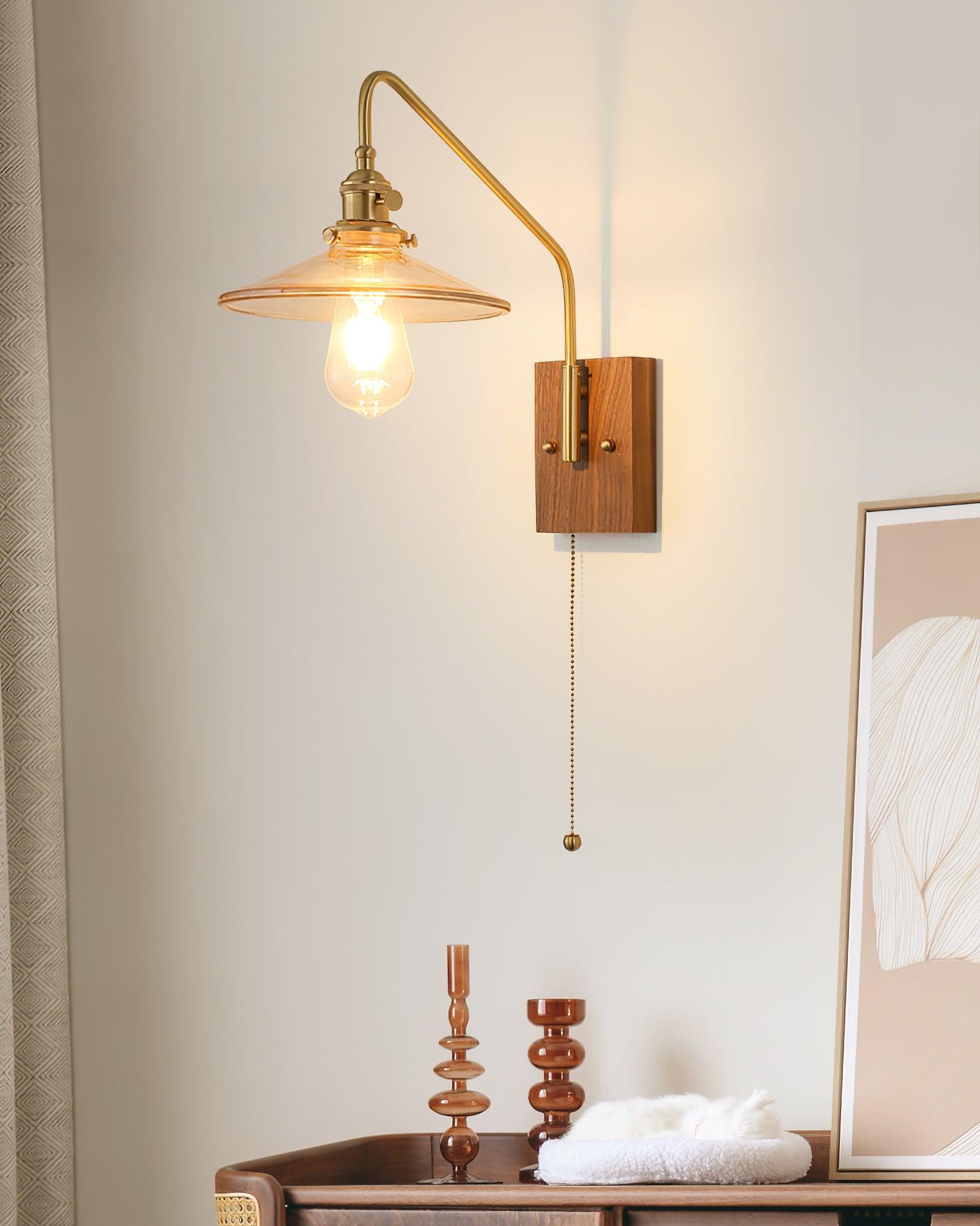 Fayel Pleated Shade Wall Lamp - Letslighting