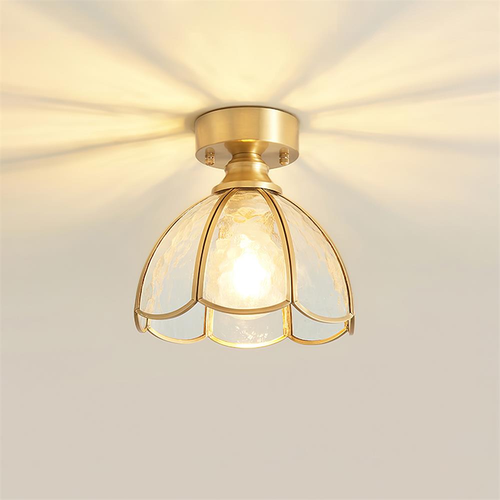 Civelle Tiffany Style Stained Glass Ceiling Light - Letslighting