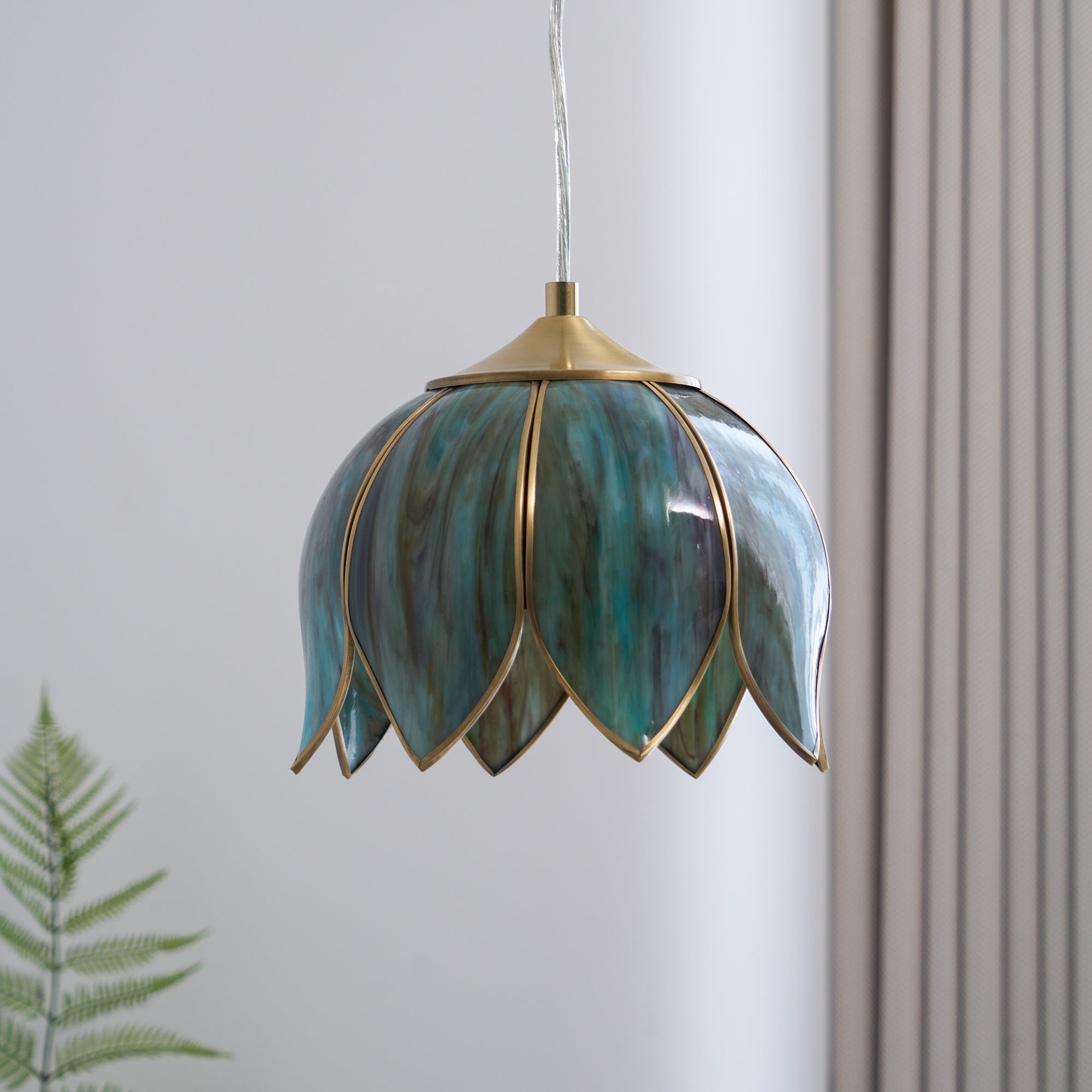 Eraeora Vintage Retro Glass Pendant Lamp - Letslighting