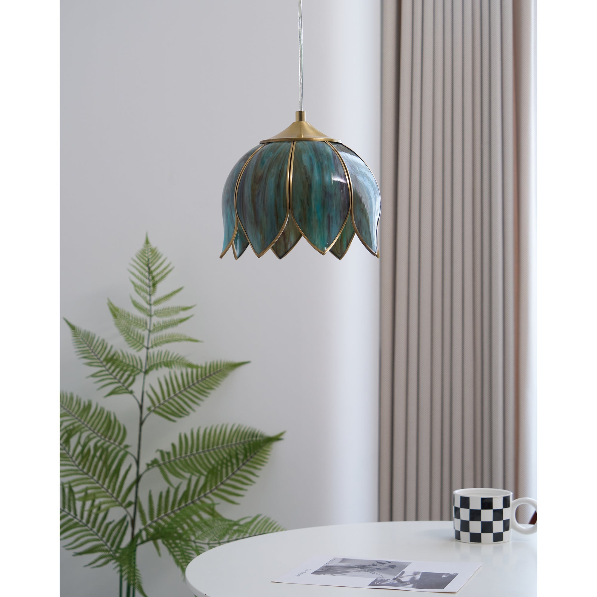 Eraeora Vintage Retro Glass Pendant Lamp - Letslighting