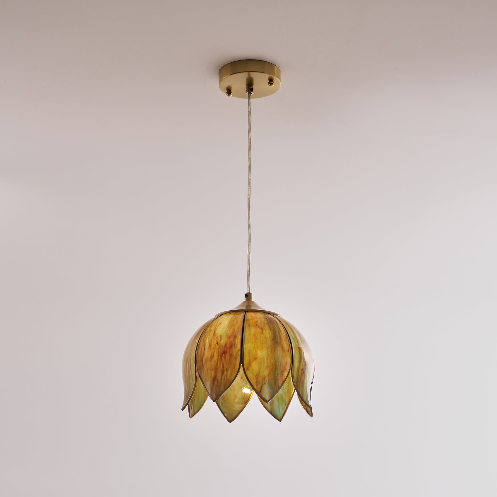 Eraeora Vintage Retro Glass Pendant Lamp - Letslighting