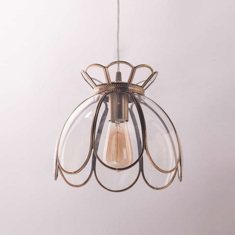 Eraeora Vintage Retro Glass Pendant Lamp - Letslighting