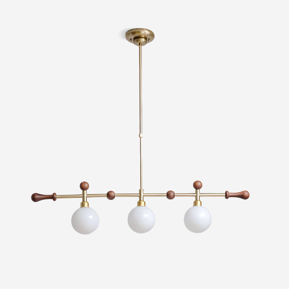 Chandelier Linear Globe LED/Incandescent for Dining Room Kitchen Island - Letslighting