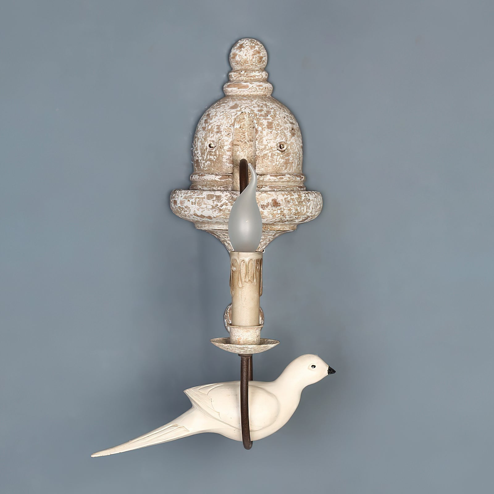 Syraean Vintage Retro Bird Wooden Wall Lamp - Letslighting
