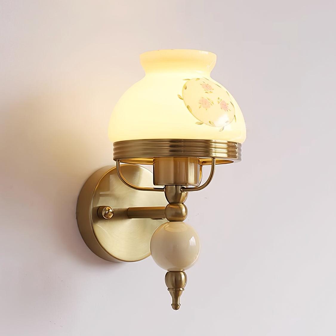 Wall Lamp Glass and Light for Bedroom or Hallway Retro - Letslighting