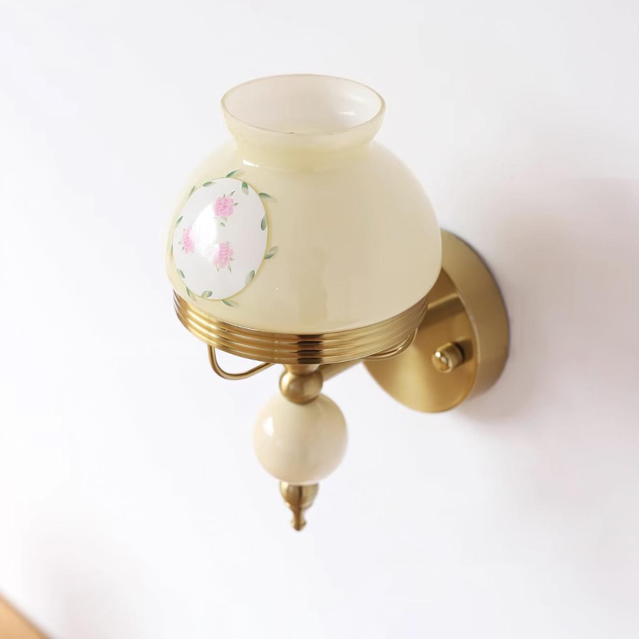 Wall Lamp Glass and Light for Bedroom or Hallway Retro - Letslighting