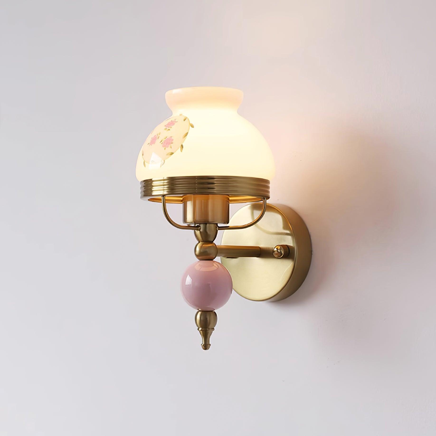 Wall Lamp Glass and Light for Bedroom or Hallway Retro - Letslighting